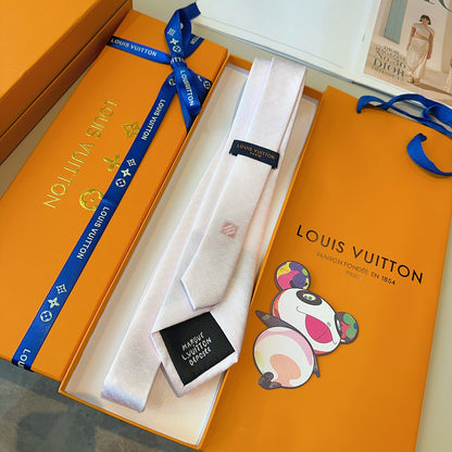 Louis Vuitton Fishnet Silk Tie