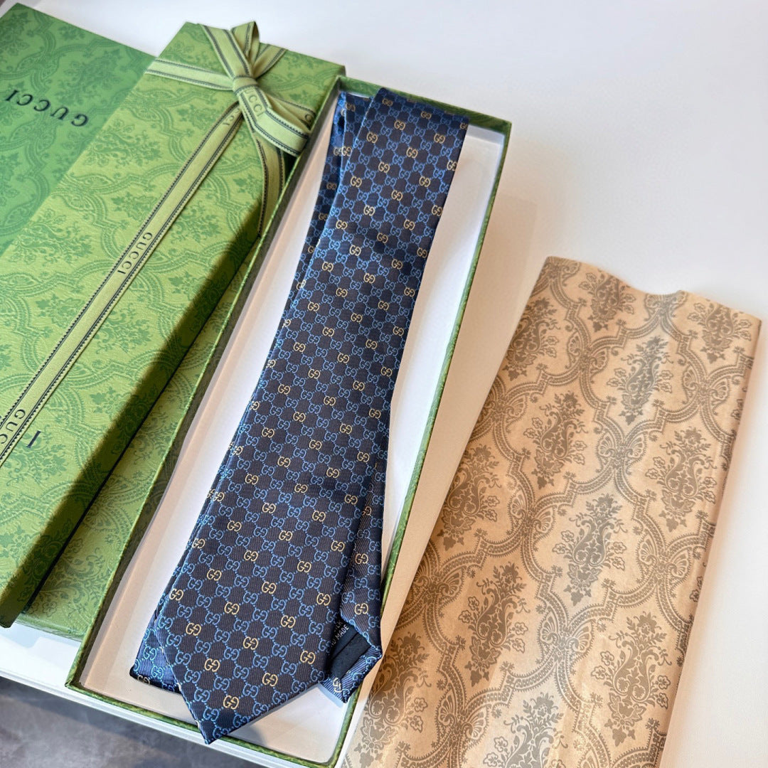 Gucci GG Silk Jacquard Tie – Spring/Summer Collection