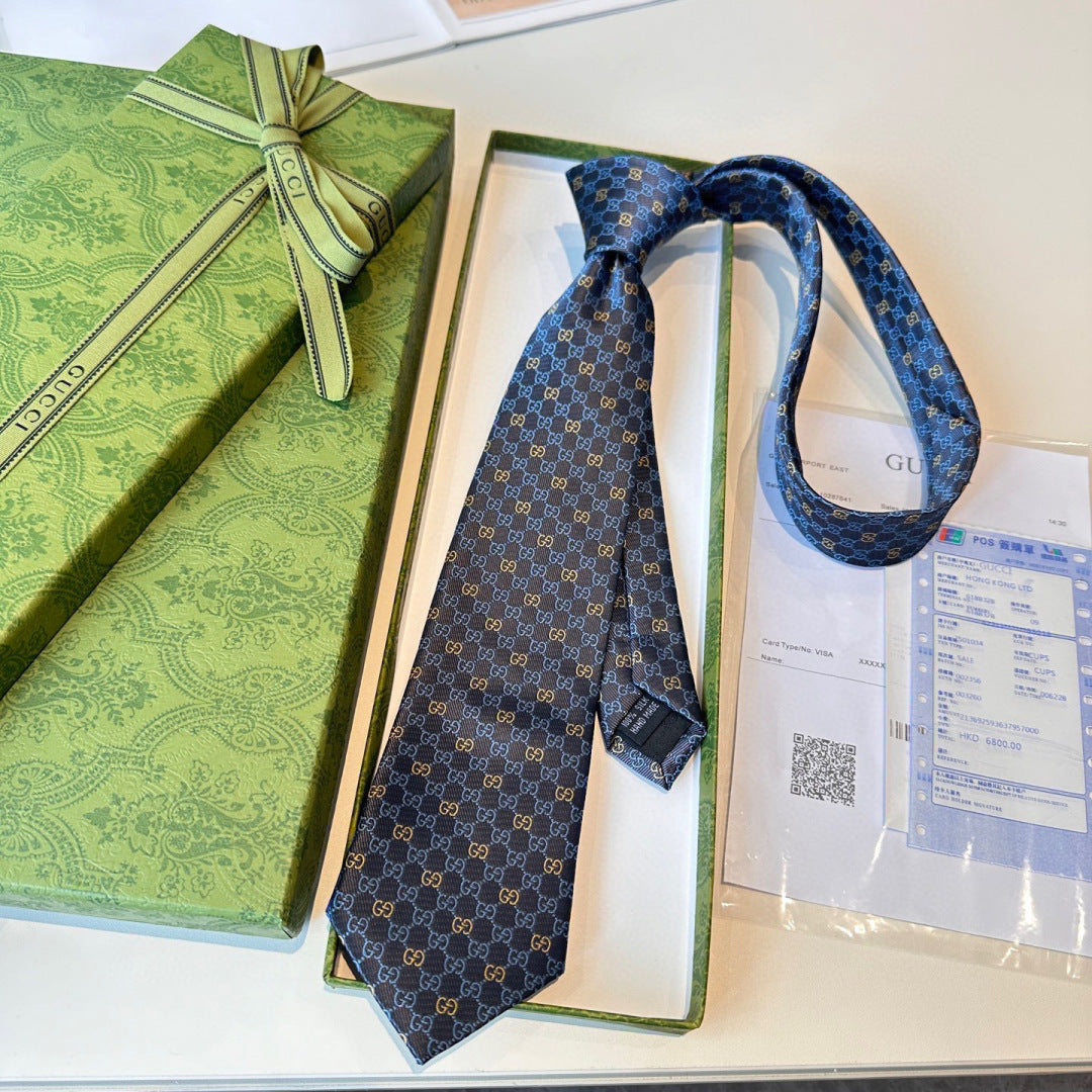Gucci GG Silk Jacquard Tie – Spring/Summer Collection