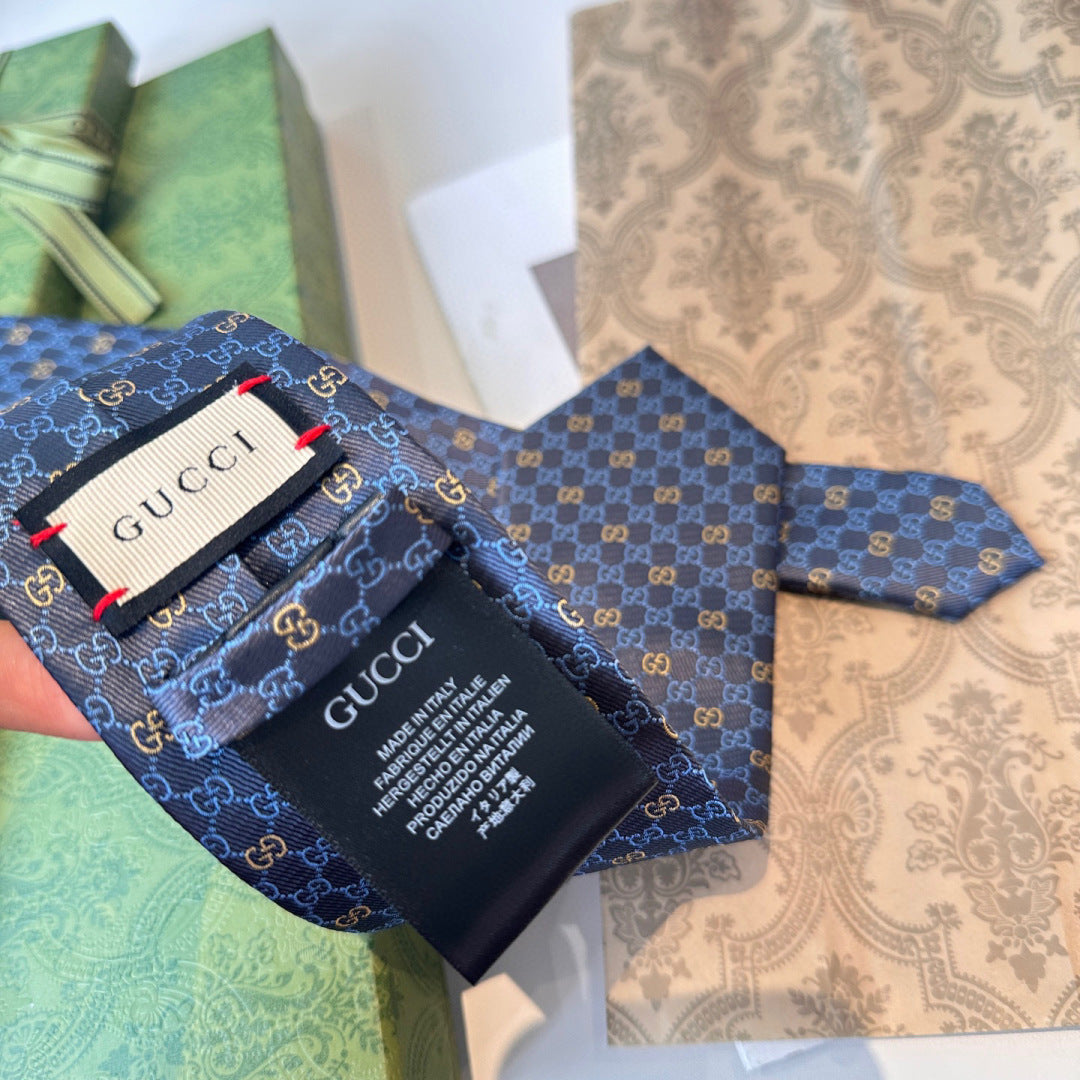 Gucci GG Silk Jacquard Tie – Spring/Summer Collection