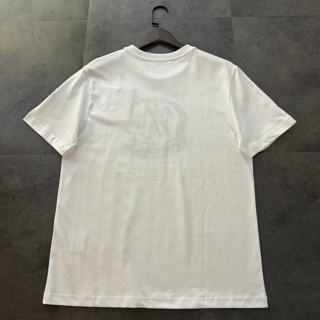 Moncler Letter Pattern Crewneck T-Shirt – 2026SS