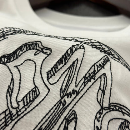 Moncler Letter Pattern Crewneck T-Shirt – 2026SS