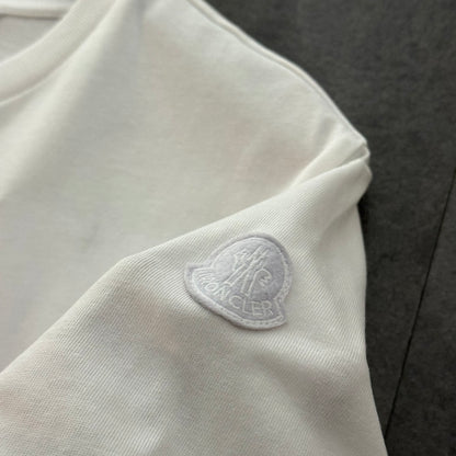 Moncler Letter Pattern Crewneck T-Shirt – 2026SS