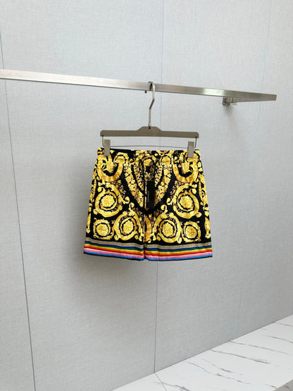 Versace Men's Casual Beach Shorts – 2025SS Collection