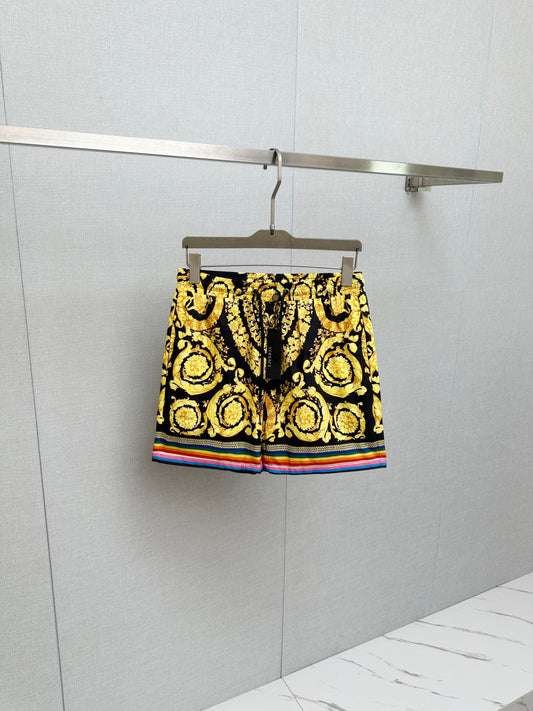 Versace Men's Casual Beach Shorts – 2025SS Collection