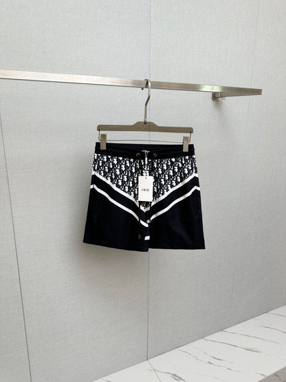 Dior Men's Casual Beach Shorts – 2025SS Collection