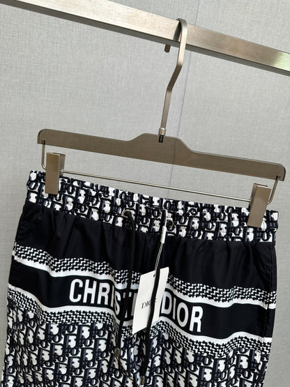 Dior Men's Casual Beach Shorts – 2025SS Collection
