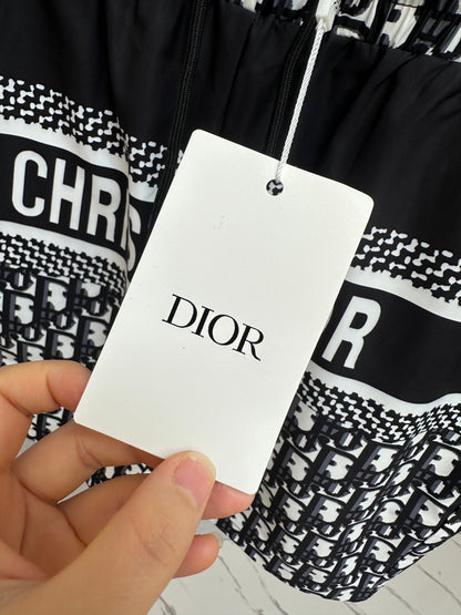 Dior Men's Casual Beach Shorts – 2025SS Collection