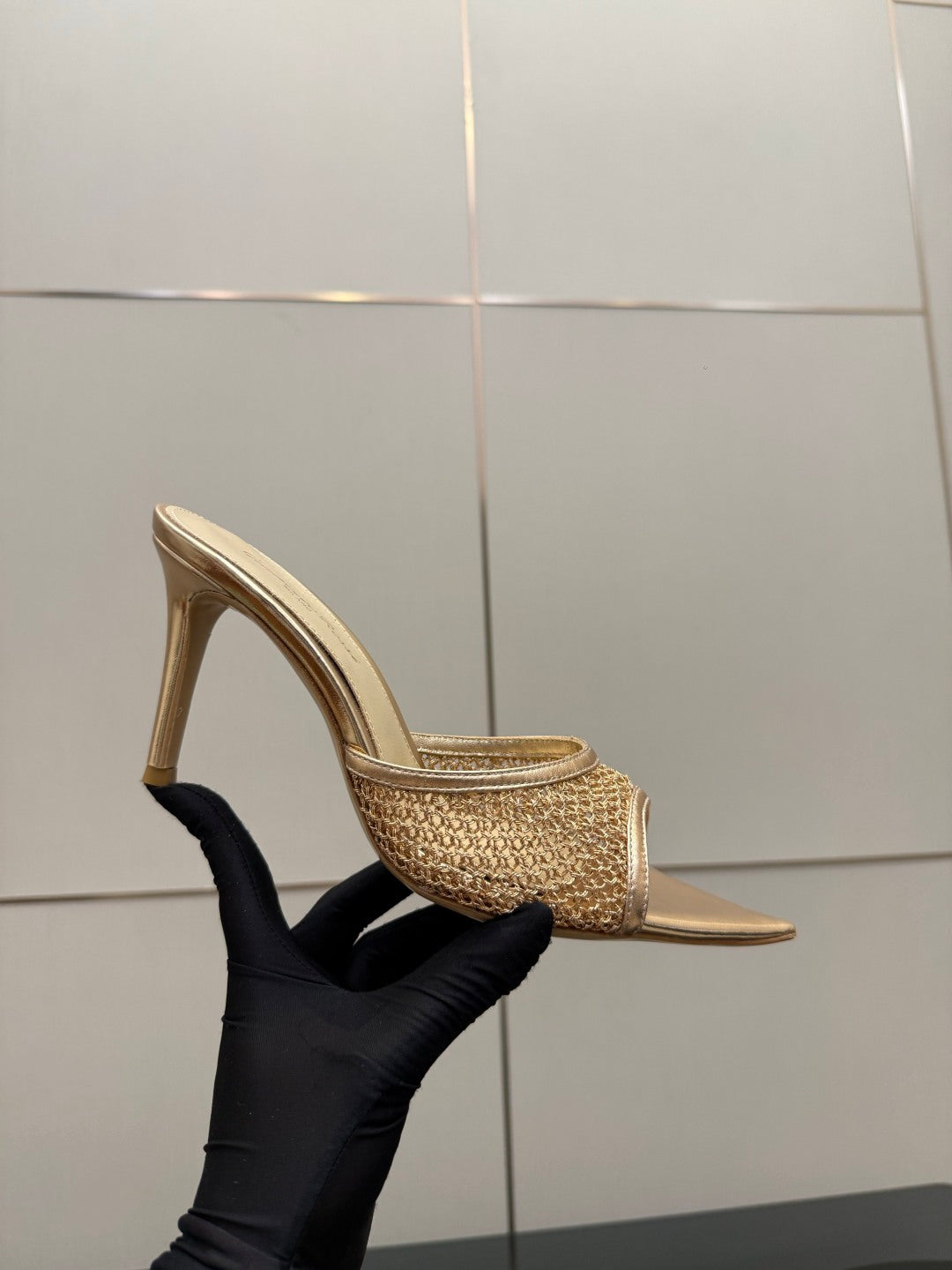 Gianvito Rossi Classic Pointed-Toe Embroidered Pumps
