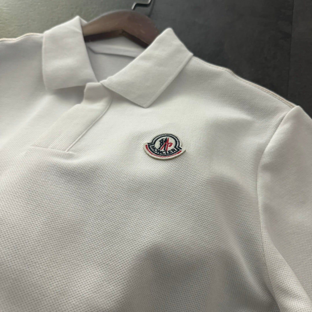 Moncler Logo Cotton Polo Shirt – 2026SS