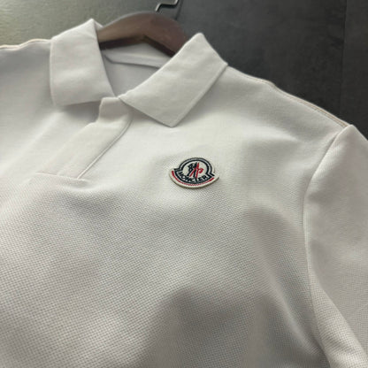 Moncler Logo Cotton Polo Shirt – 2026SS