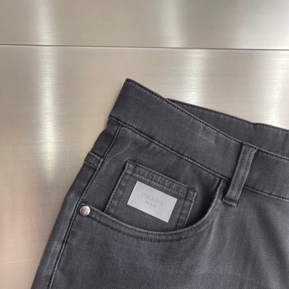 Prada Slim-Fit Straight-Leg Denim Jeans – 2026SS