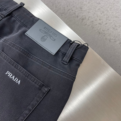 Prada Slim-Fit Straight-Leg Denim Jeans – 2026SS