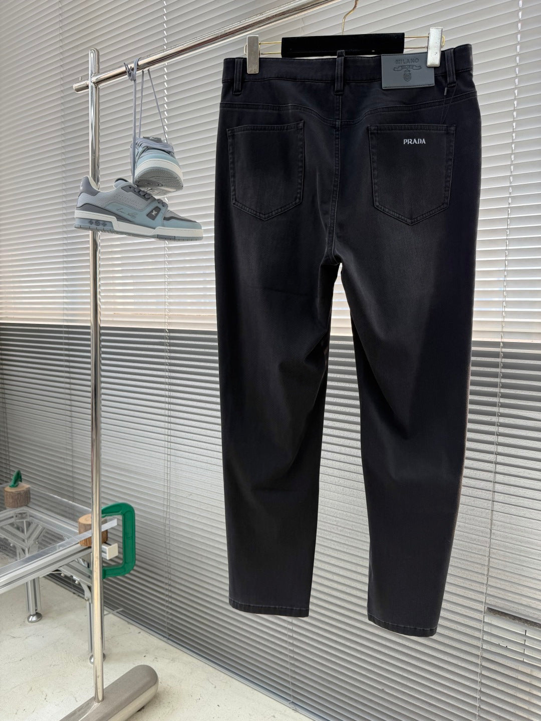 Prada Slim-Fit Straight-Leg Denim Jeans – 2026SS