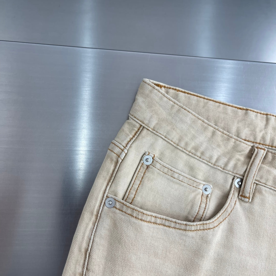 Loro Piana Vintage Wash Slim Fit Jeans