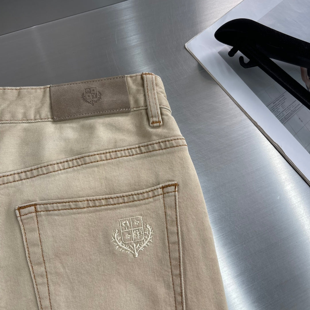 Loro Piana Vintage Wash Slim Fit Jeans