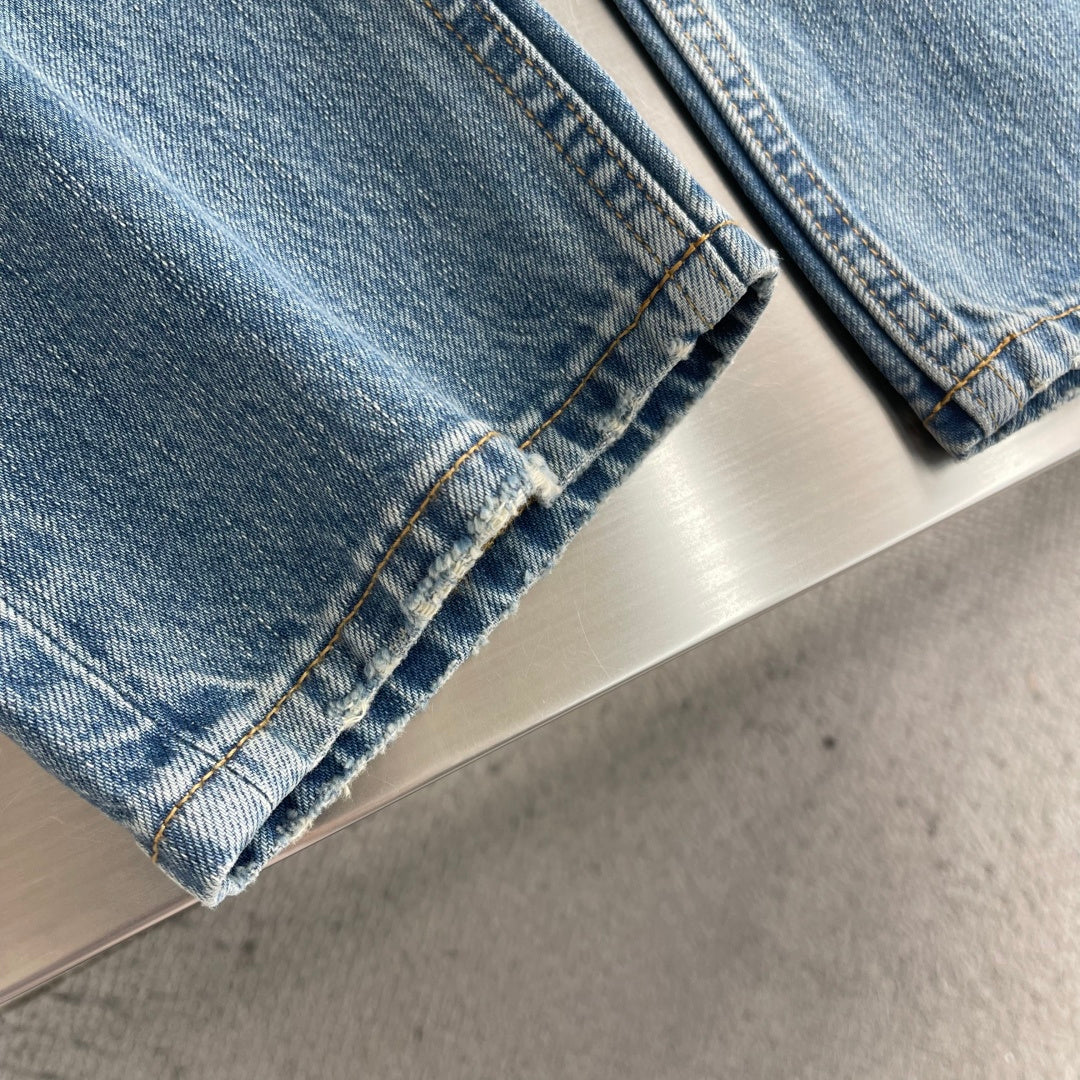 Loewe Washed Straight-Leg Denim Jeans – 2026