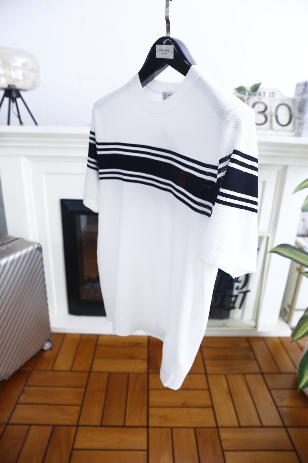 Brunello Cucinelli Striped Round-Neck T-Shirt – Summer Collection – 2026