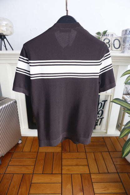 Brunello Cucinelli Striped Round-Neck T-Shirt – Summer Collection – 2026