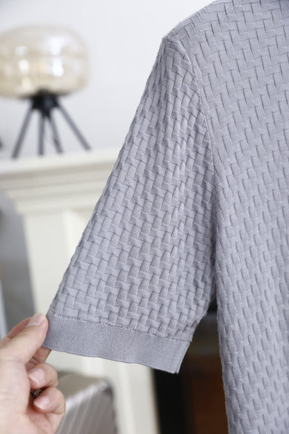 Loro Piana Half-Zip Knit Polo Shirt – Summer Collection – 26SS