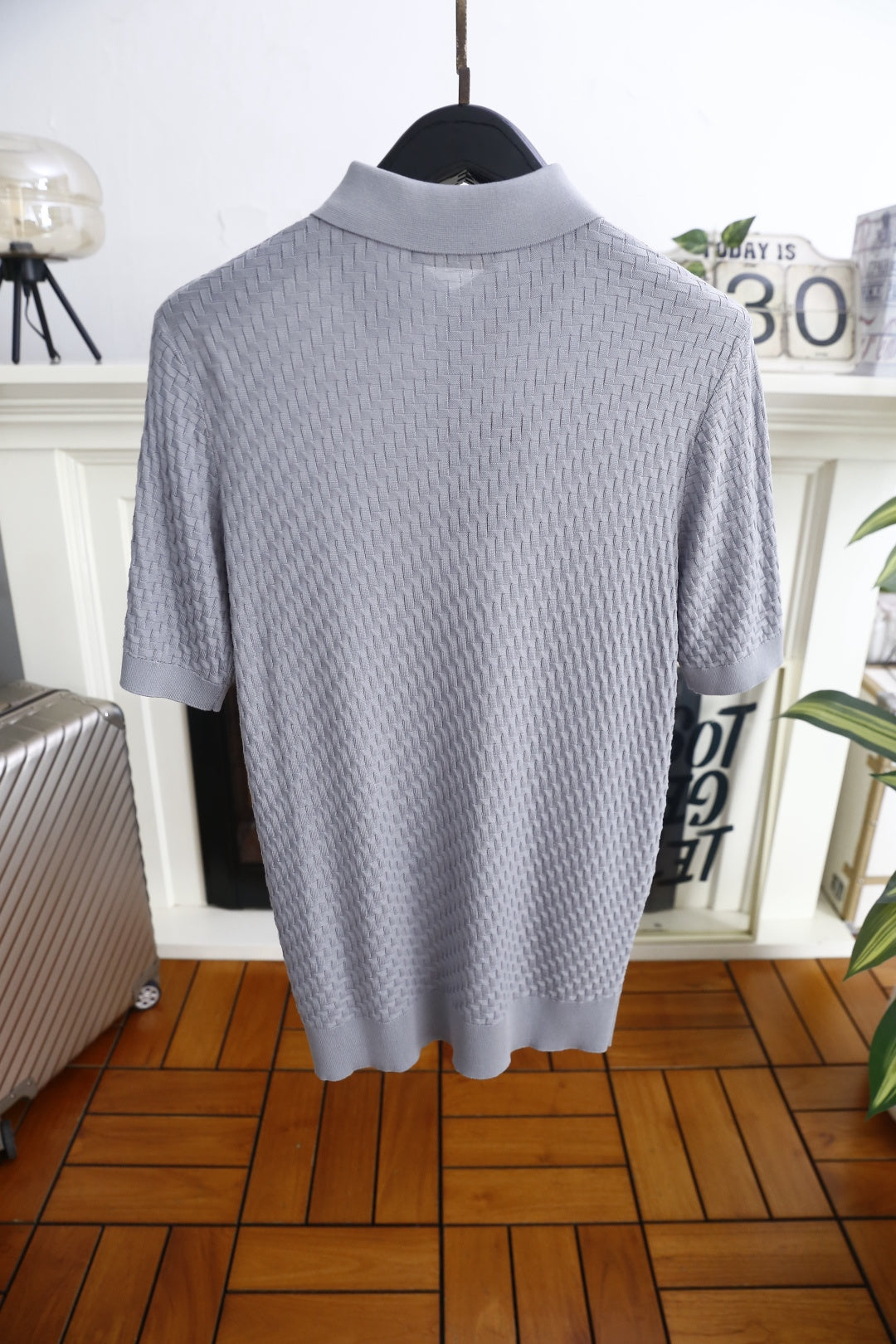 Loro Piana Half-Zip Knit Polo Shirt – Summer Collection – 26SS
