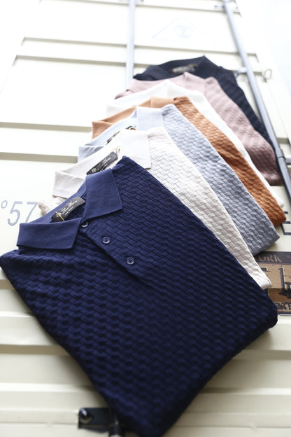 Loro Piana Half-Zip Knit Polo Shirt – Summer Collection – 26SS