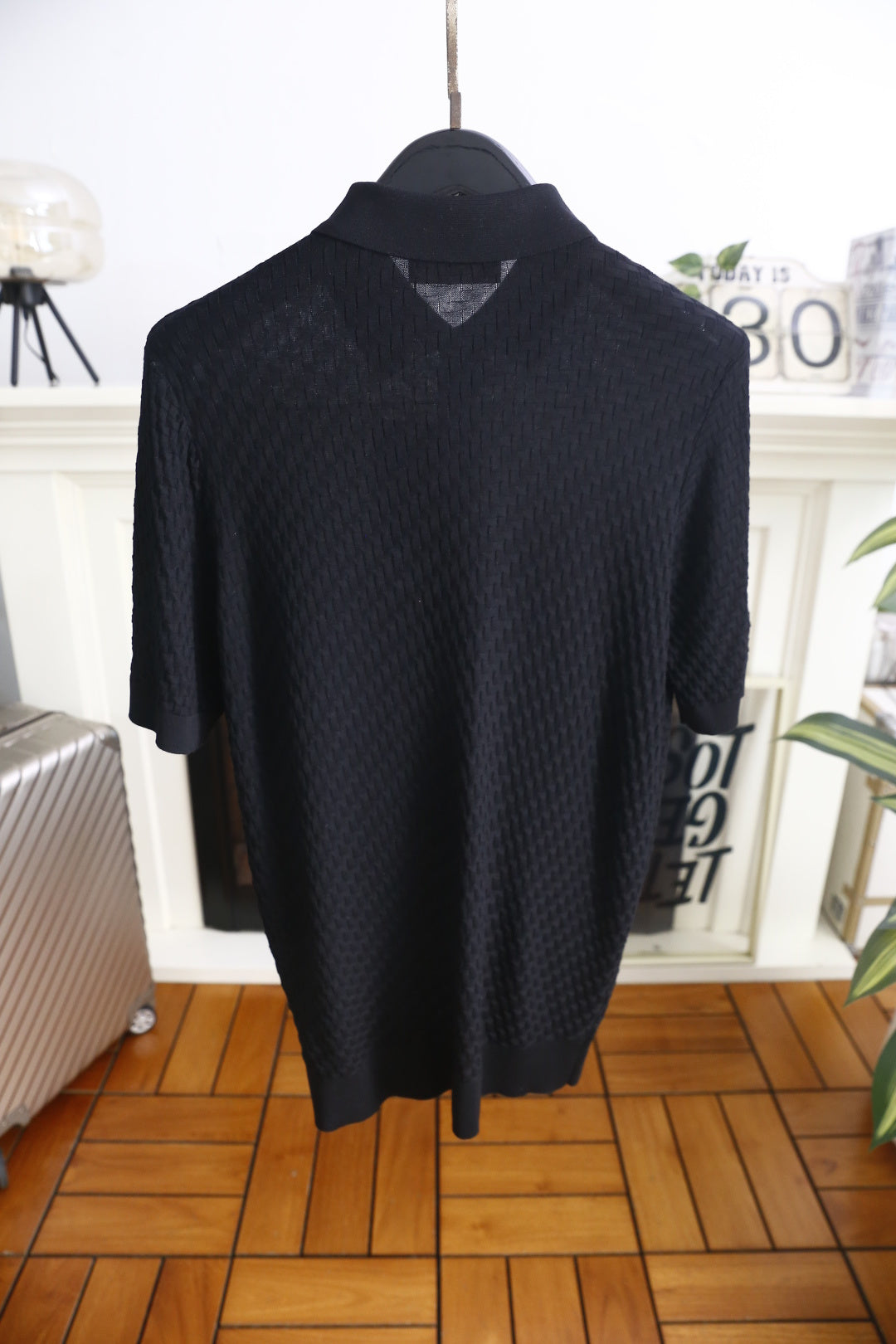 Loro Piana Half-Zip Knit Polo Shirt – Summer Collection – 26SS