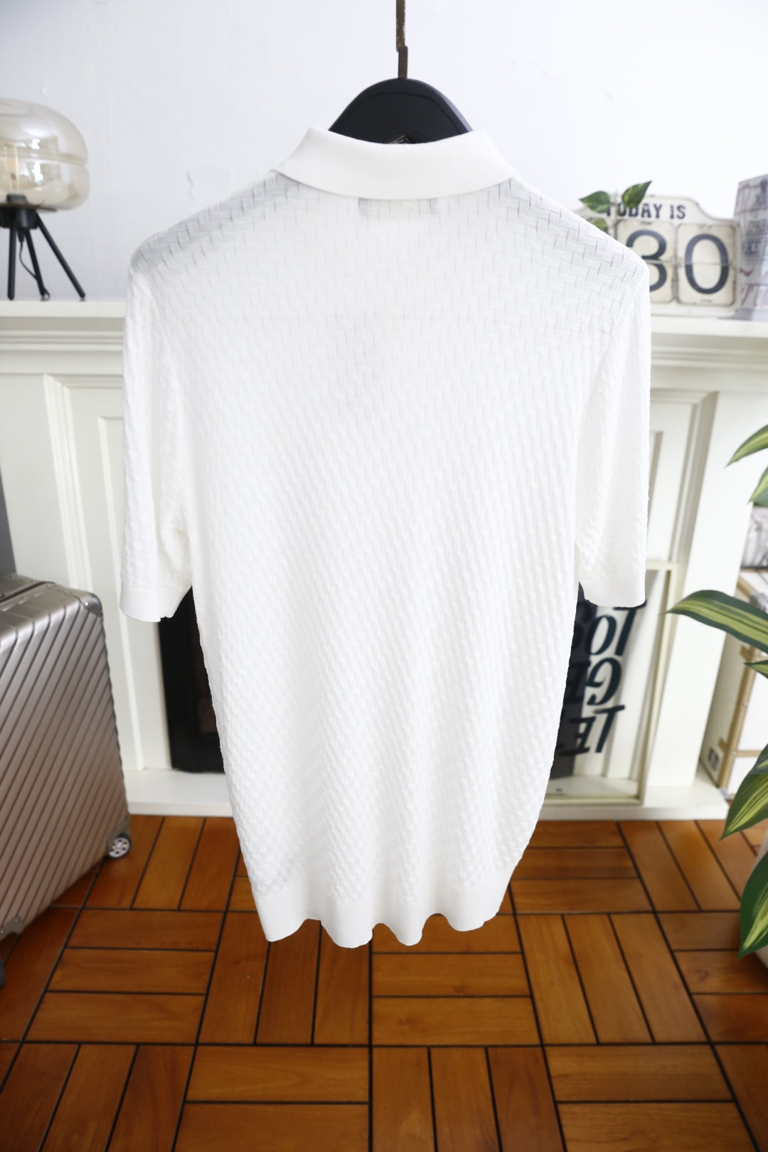 Loro Piana Half-Zip Knit Polo Shirt – Summer Collection – 26SS