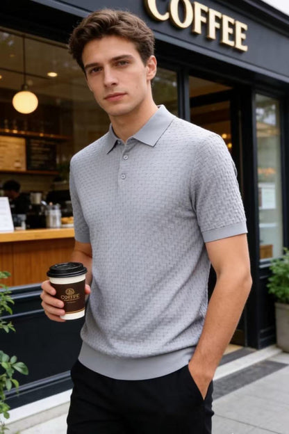 Loro Piana Half-Zip Knit Polo Shirt – Summer Collection – 26SS