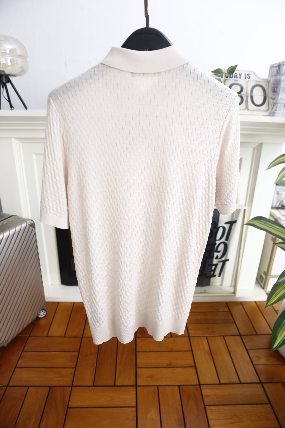 Loro Piana Half-Zip Knit Polo Shirt – Summer Collection – 26SS