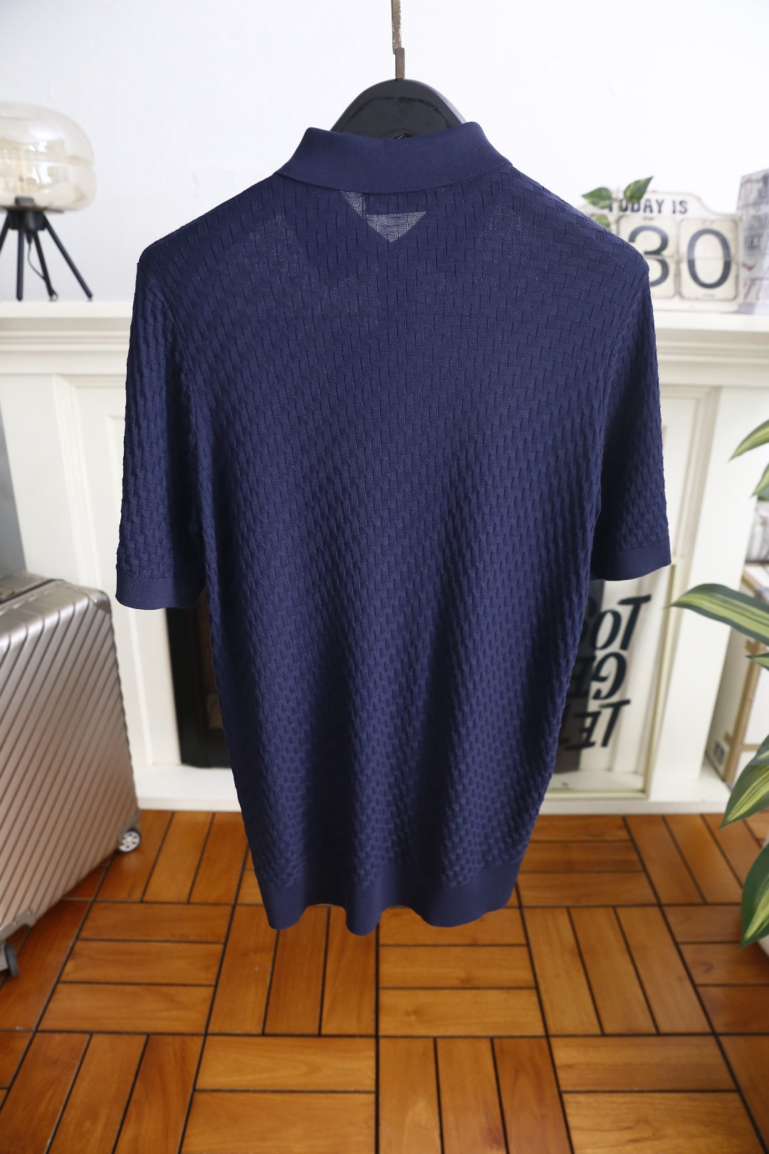 Loro Piana Half-Zip Knit Polo Shirt – Summer Collection – 26SS