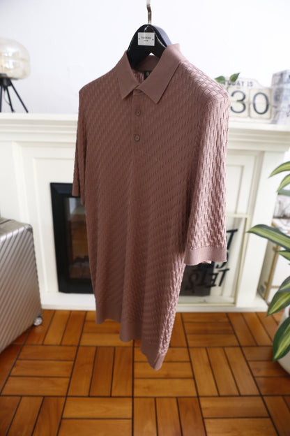 Loro Piana Half-Zip Knit Polo Shirt – Summer Collection – 26SS