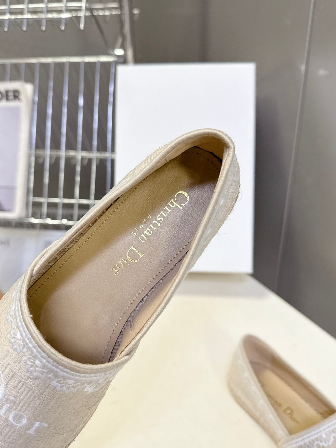 Dior Oblique Lace Espadrilles – Spring/Summer Collection