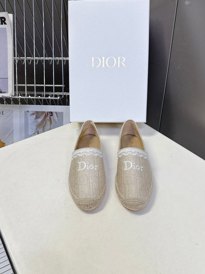 Dior Oblique Lace Espadrilles – Spring/Summer Collection