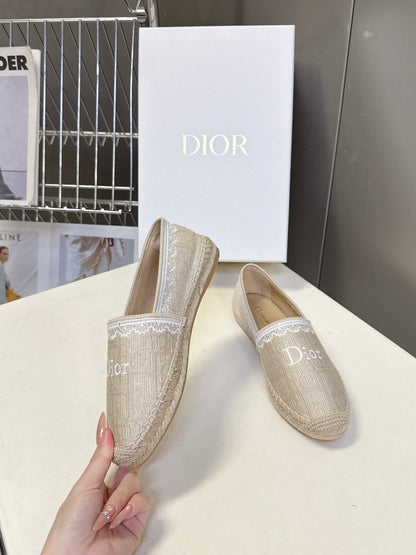 Dior Oblique Lace Espadrilles – Spring/Summer Collection