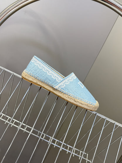 Dior Oblique Lace Espadrilles – Spring/Summer Collection