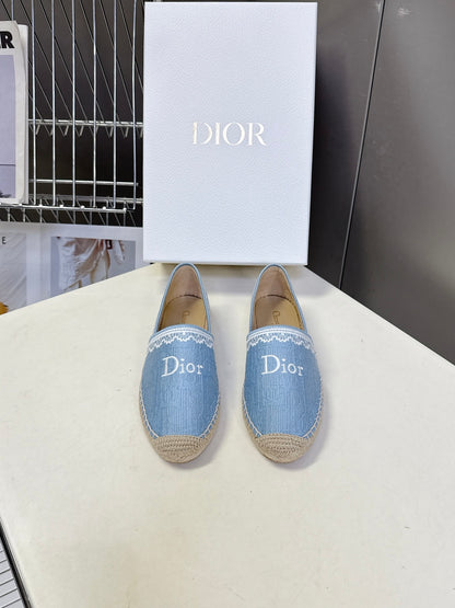 Dior Oblique Lace Espadrilles – Spring/Summer Collection