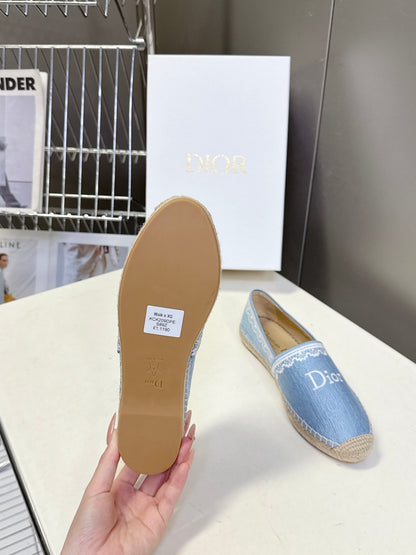 Dior Oblique Lace Espadrilles – Spring/Summer Collection