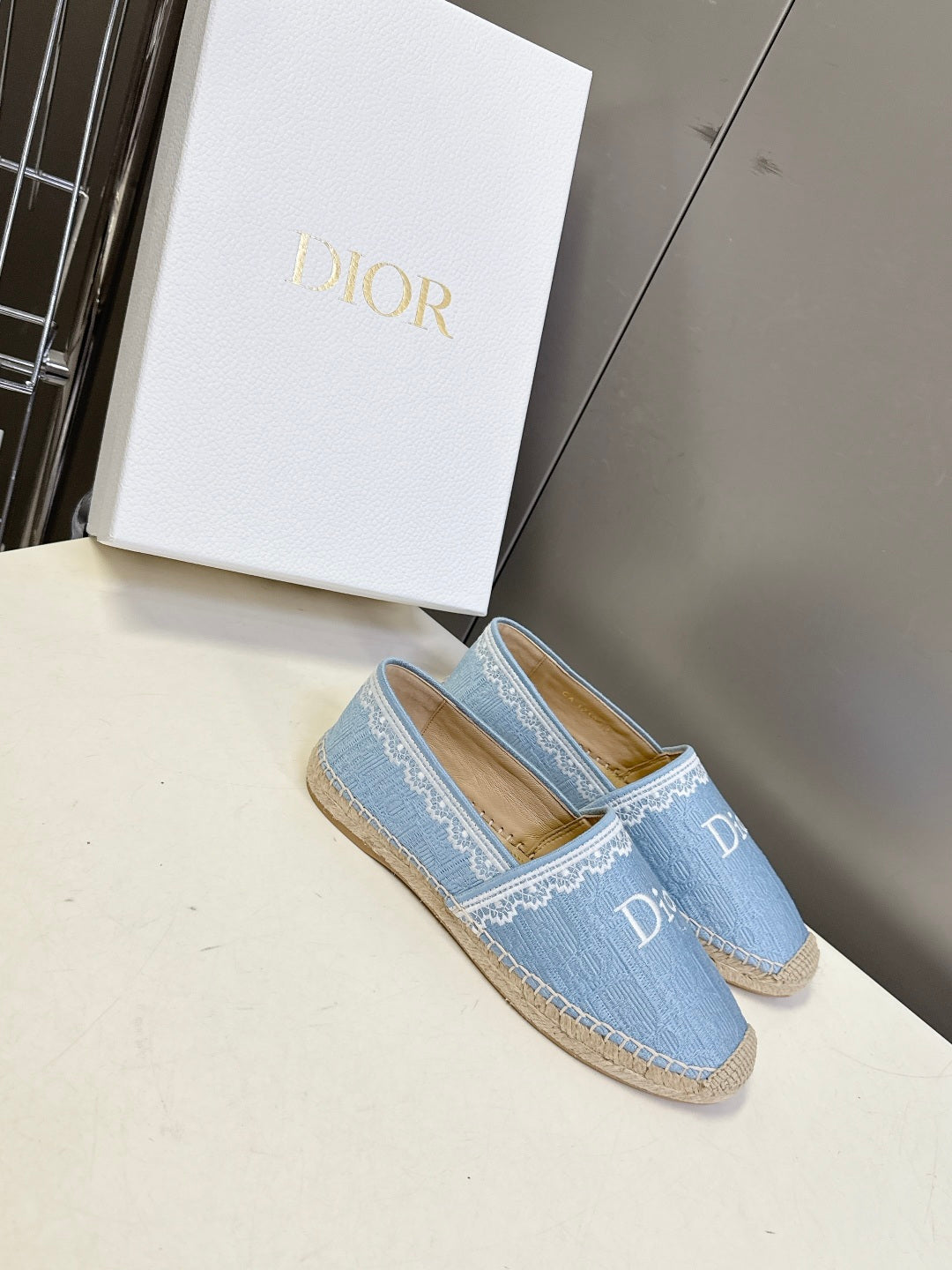 Dior Oblique Lace Espadrilles – Spring/Summer Collection