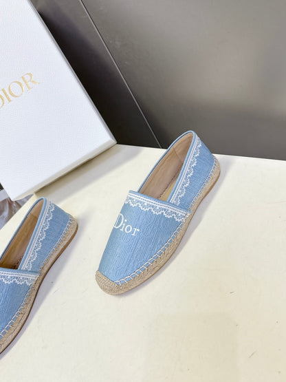 Dior Oblique Lace Espadrilles – Spring/Summer Collection