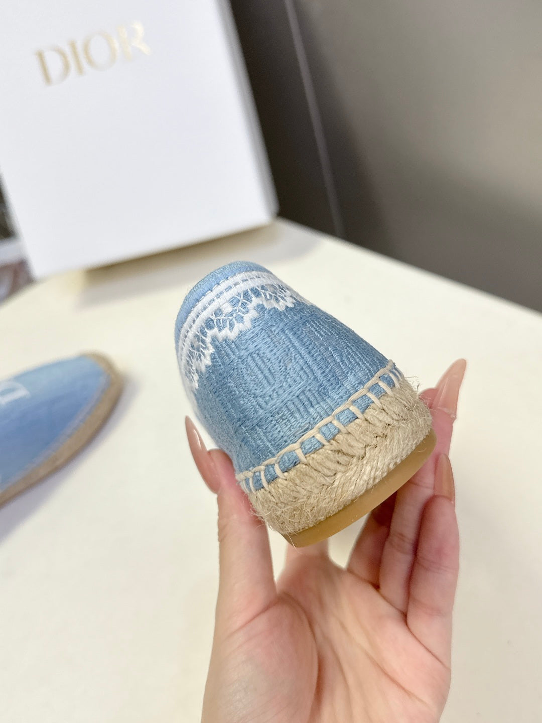 Dior Oblique Lace Espadrilles – Spring/Summer Collection