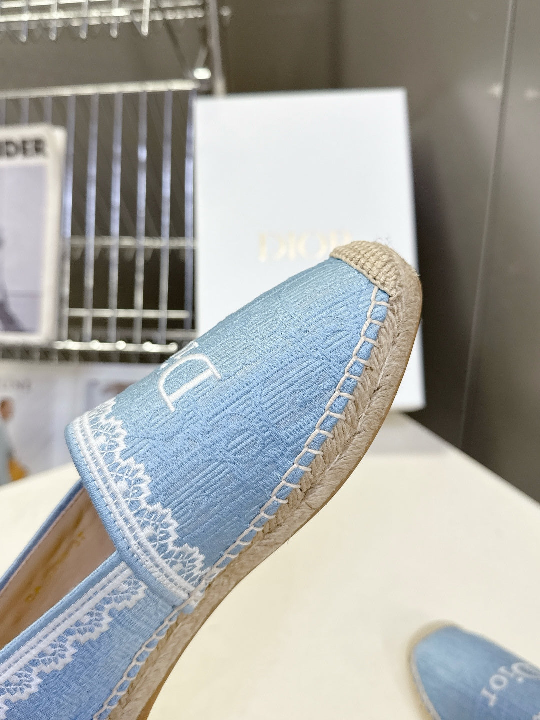 Dior Oblique Lace Espadrilles – Spring/Summer Collection