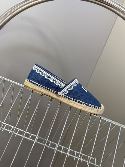 Dior Oblique Lace Espadrilles – Spring/Summer Collection