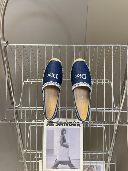 Dior Oblique Lace Espadrilles – Spring/Summer Collection