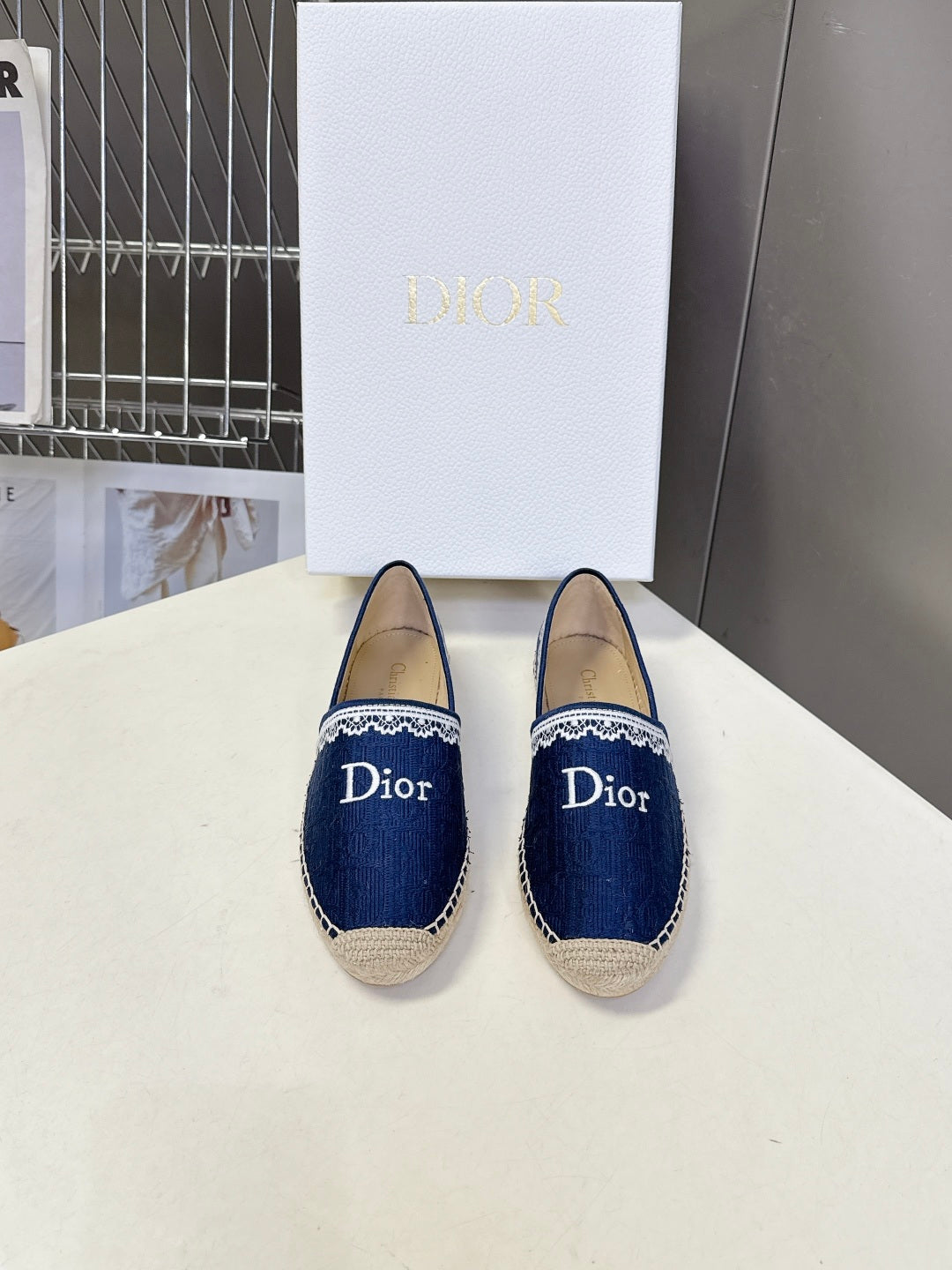 Dior Oblique Lace Espadrilles – Spring/Summer Collection