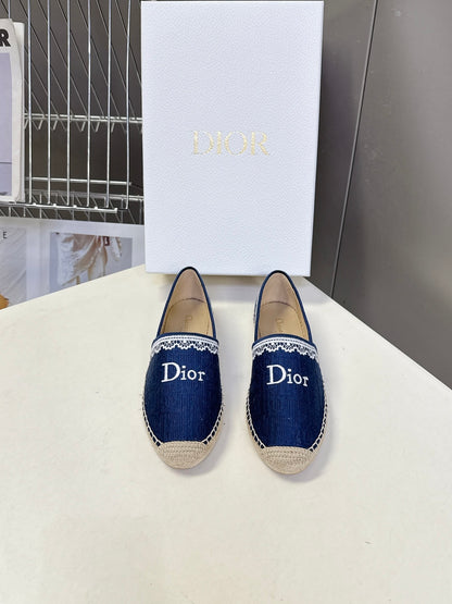 Dior Oblique Lace Espadrilles – Spring/Summer Collection