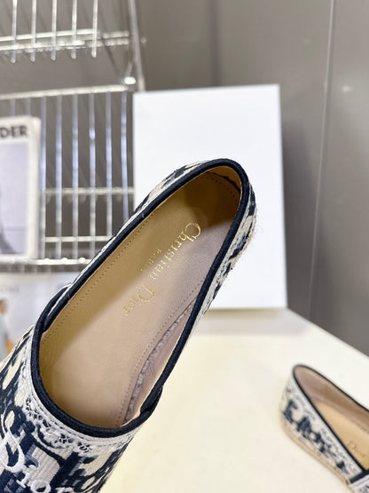 Dior Oblique Lace Espadrilles – Spring/Summer Collection
