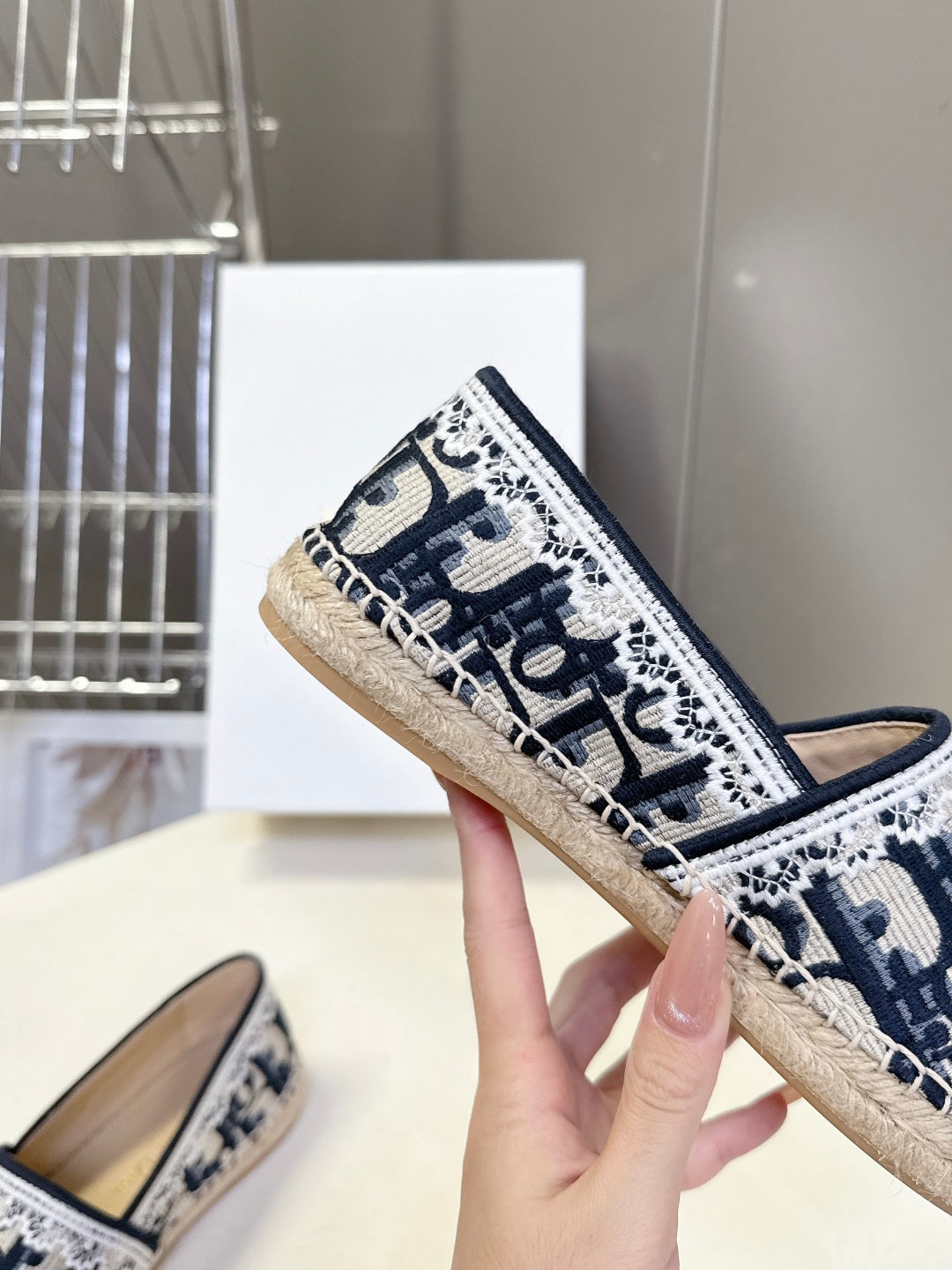 Dior Oblique Lace Espadrilles – Spring/Summer Collection