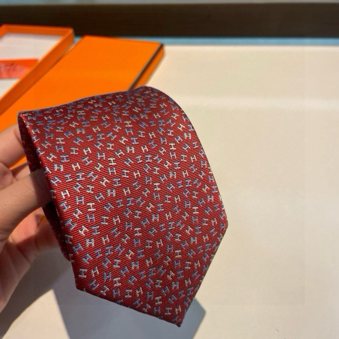 Hermès Men's Twill Silk Tie