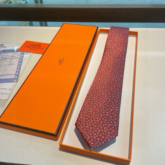 Hermès Men's Twill Silk Tie